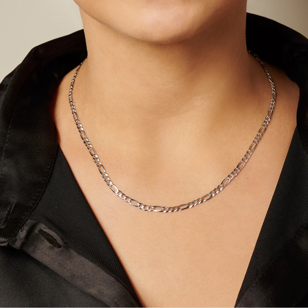 New🌟Anthropologie-Elegant Silver Chain Necklace